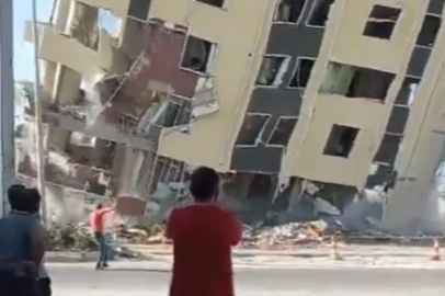 Hatay'da yürekleri ağza getiren yıkım