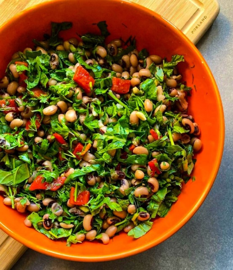 karnıkara salatası