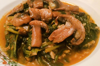 Renkli ve Lezzetli: Mantarlı Ispanak Sote Tarifi