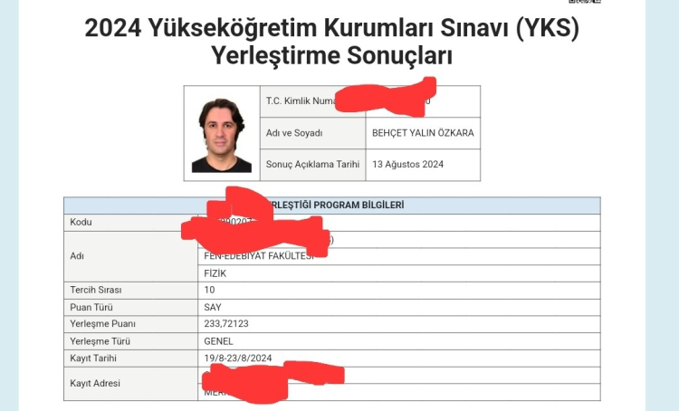 Prof. Dr. Behçet Yalın Özkara