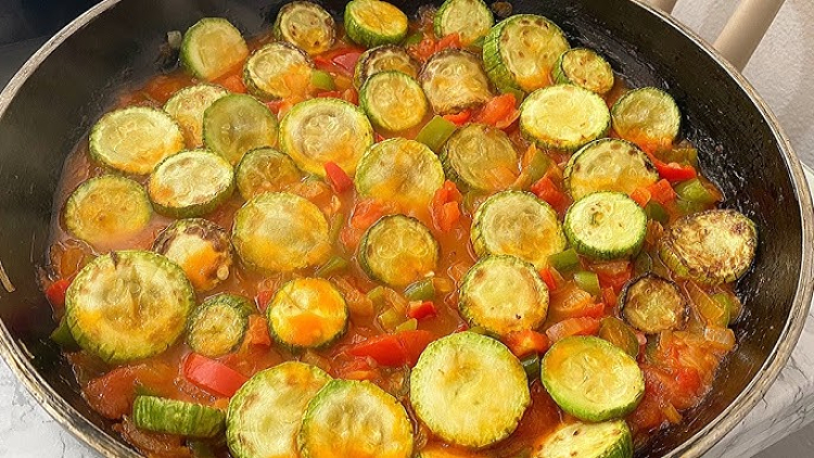 domatesli kabak sote