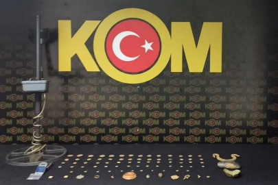 Ödemiş'te tarihi eser kaçakçılığı operasyonu