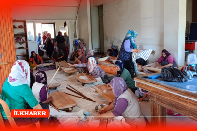 Aladağlı kadınlardan cami inşaatına anlamlı destek