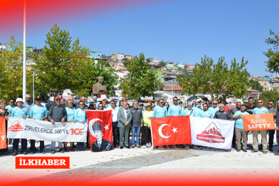 Erciyes Dağı'ndaki ilk zirve tırmanışının 100. yıldönümü kutlandı