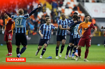 Adana Demirspor - Galatasaray maçının ilk 11'leri belli oldu!