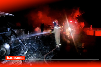 Adana Orman Bölge Müdürlüğü ekiplerinden, İncirgediği köyündeki yangına müdahale