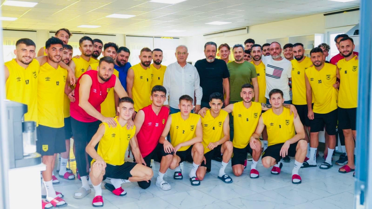 MHP Adana İl Başkanı Yusuf Kanlı'dan Adana 01 FK'ya sezon öncesi destek ziyareti 3
