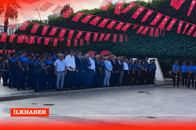 Adana’da Atatürk Park’ında Zabıta Teşkilatı'nın 198. kuruluş yıl dönümü nedeniyle çelenk bırakıldı