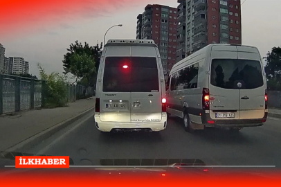 Adana'da insan hayatını hiçe sayan servis minibüslerinin  son yaptıkları sürücüleri çileden çıkardı