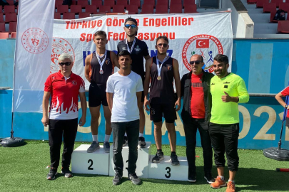 Çukurova Görme Engelliler sporcularından tarihi başarı