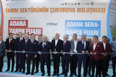 17. Adana Tarım ve Sera-Bahçe Fuarı kapılarını açtı