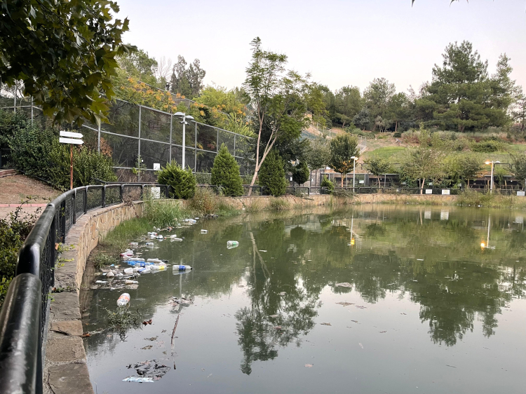 çobandede parkı temizlik