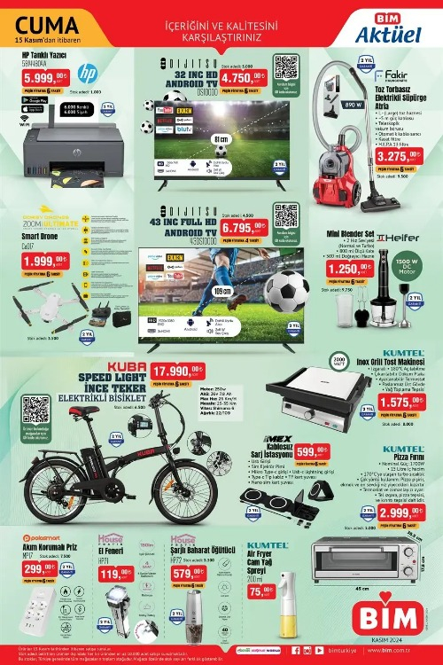 Elektronik Ürünlerde Büyük İndirim!