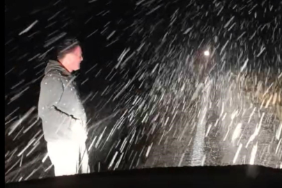 Toros Dağları'na sezonun ilk karı düştü