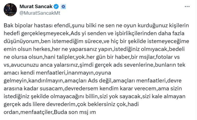 Murat Sancak Demirspor'un satışı için öneri bekliyor 3