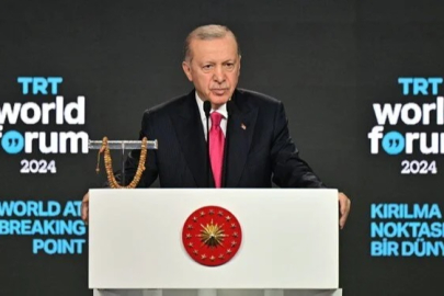 TRT World Forumda gerginlik: Erdoğan’dan protestocuya "Siyonistlerin dili ağzı olmayın" yanıtı