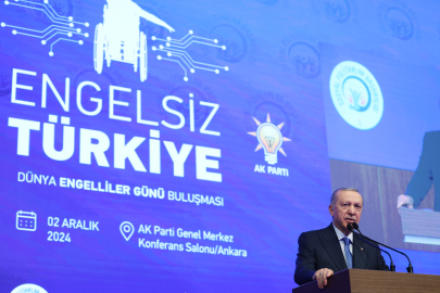 Cumhurbaşkanı Erdoğan’dan engelli vatandaşlara müjde: "Yakında yayınlayacağız"