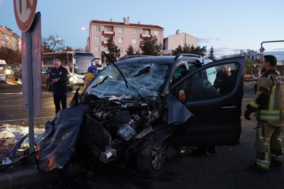 Ankara Polatlı’da trafik kazası: 1’i ağır 9 yaralı
