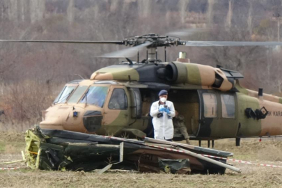 Isparta’da askeri helikopter düştü: 6 asker şehit!