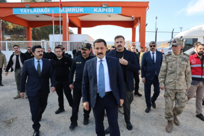 Yayladağı gümrük kapısı yeniden açıldı