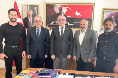 İrfan Irmak, TSYD Adana Şube Başkanı Kanber ve yönetimini ağırladı