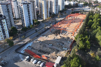 Çukurova’da modern Kapalı Semt Pazarı Projesi tamamlanıyor