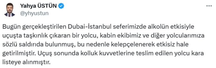 Uçakta olay çıkaran Petlas Yönetim Kurulu Üyesi Abdulkadir Özcan görevden alındı 4