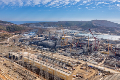 Akkuyu Nükleer Güç Santrali'nde ikinci reaktörün nükleer yakıtı sahaya ulaştı