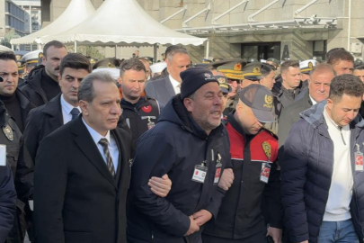 Eyüpsultan’da şehit olan polis memuru Emirhan Aramış için tören düzenlendi