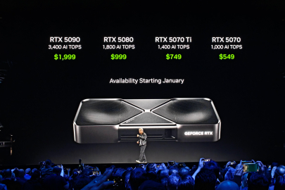 RTX 5090 CES 2025’te duyuruldu: Oyun ve AI’da yeni dönem