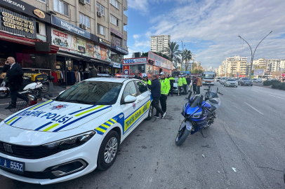 Adana'da dron destekli trafik uygulaması: 32 sürücüye ceza