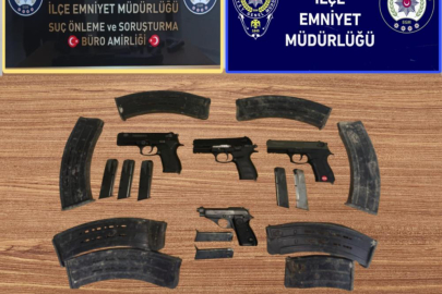 Adana’da ruhsatsız silah operasyonu!