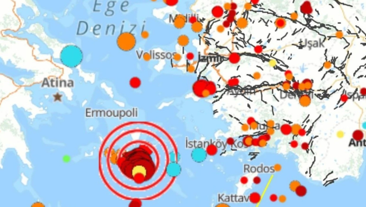 yunanistan deprem