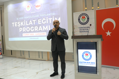 Sarıgeçili: Sendikal mücadele birlik ve dayanışma ile büyür