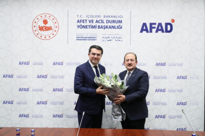 AFAD Başkanlığı’na atanan Ali Hamza Pehlivan görevine başladı