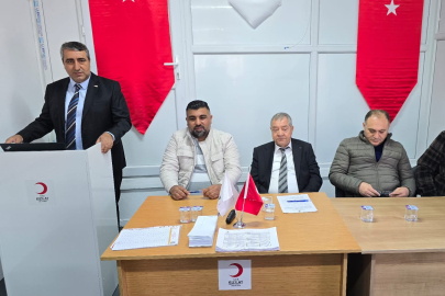 Reşat Karaca, Türk Kızılay Adana Seyhan Şubesi Başkanlığı'na yeniden seçildi