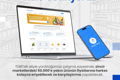 Vatandaşlar zincir marketlerde yer alan ürünlerin fiyatlarını artık “Market Fiyatı” uygulaması ile görebilecek!