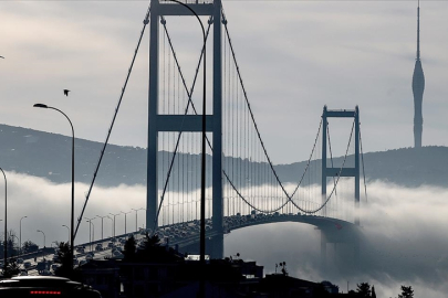 İstanbul'da buz gibi soğuklar ve yoğun sis etkili oluyor