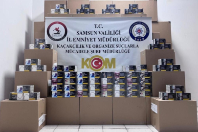 Samsun'da kaçakçılara büyük darbe!