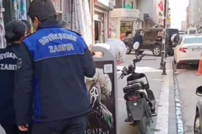 Adana’da kaldırım işgali denetimleri devam ediyor