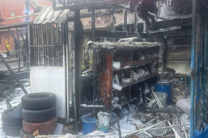 Başakşehir’de korkunç yangın!