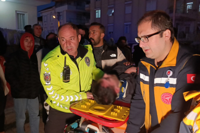 Madde etkisiyle direksiyon başında uyuyan avukat evin mutfağına daldı