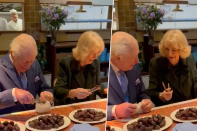 Kral Charles ve Kraliçe Camilla, Ramazan hazırlıklarına katılarak hurma paketledi