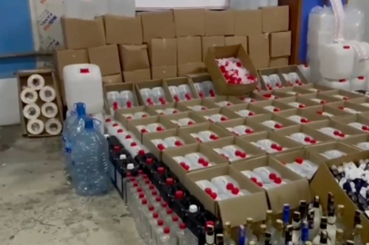 İçişleri Bakanı Ali Yerlikaya duyurdu: Sahte alkol operasyonunda 98 bin litre etil alkol ele geçirildi