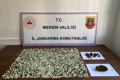 Mersin’de yasaklı madde operasyonu: 3 Bin 560 hap ele geçirildi, 3 kişi tutuklandı