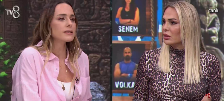 Survivor’da kraliçe tartışması Nagihan Karadere canlı yayında açtı ağzını yumdu gözünü! 2