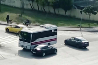 Ehliyet kaybetme korkusu arabadan indirmedi