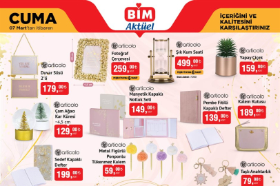 BİM 7 Mart'ta inanılmaz indirimlerle raflara çıkıyor! İşte kaçırılmayacak ürünler!