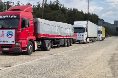 Suriye’de yaşayan Çerkesler için Türkiye’den üç tır yardım gönderildi