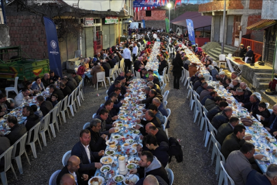 İki şehir iftarda aynı sofrada buluştu